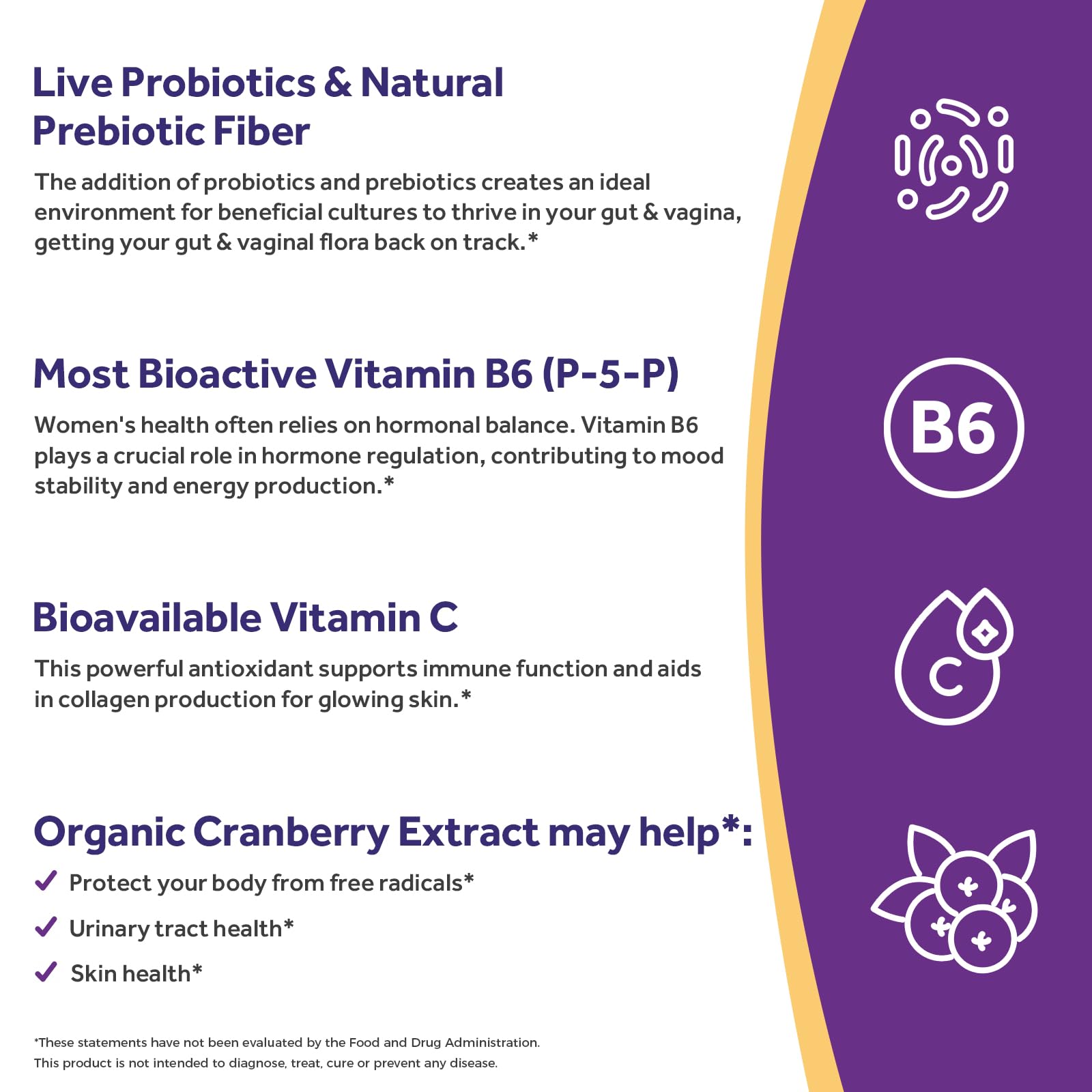 Doctor's Recipes etiqueta con listado de ingredientes y claridad informativa