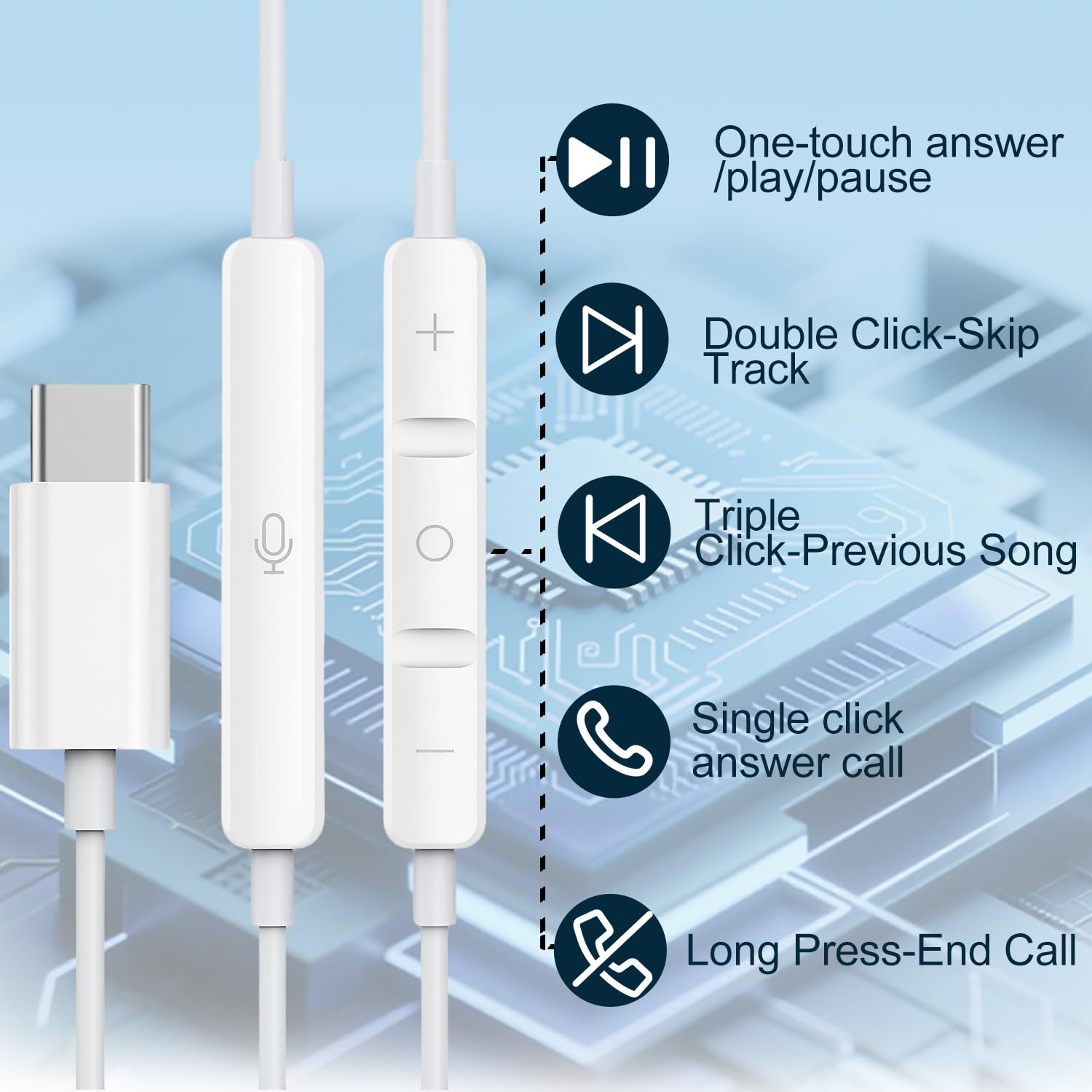 Docutca conector USB-C de metal para conexión estable y duradera