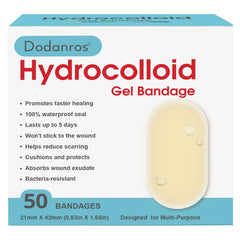 Dodanros embalaje frontal mostrando caja y cantidad 50 unidades