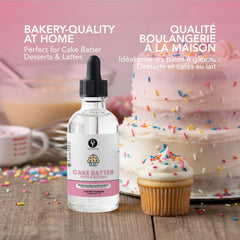 Dolce Flav usado en frosting de cupcake para sabor a masa