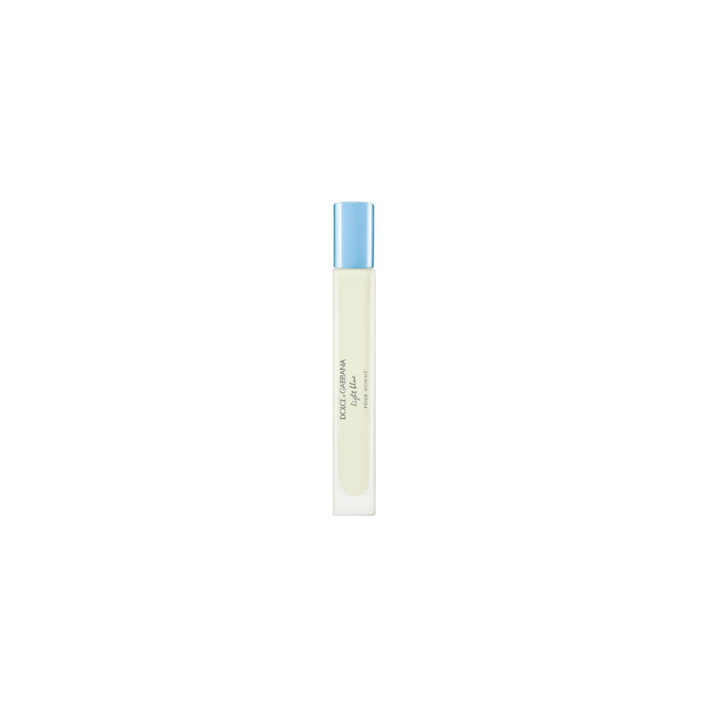 Dolce&Gabbana frasco frontal travel spray 10 ml mostrando diseño compacto y elegante