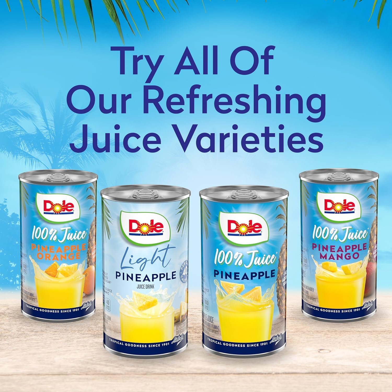 Dole juice texture close-up in glass illustrating smooth, fruit-forward consistency