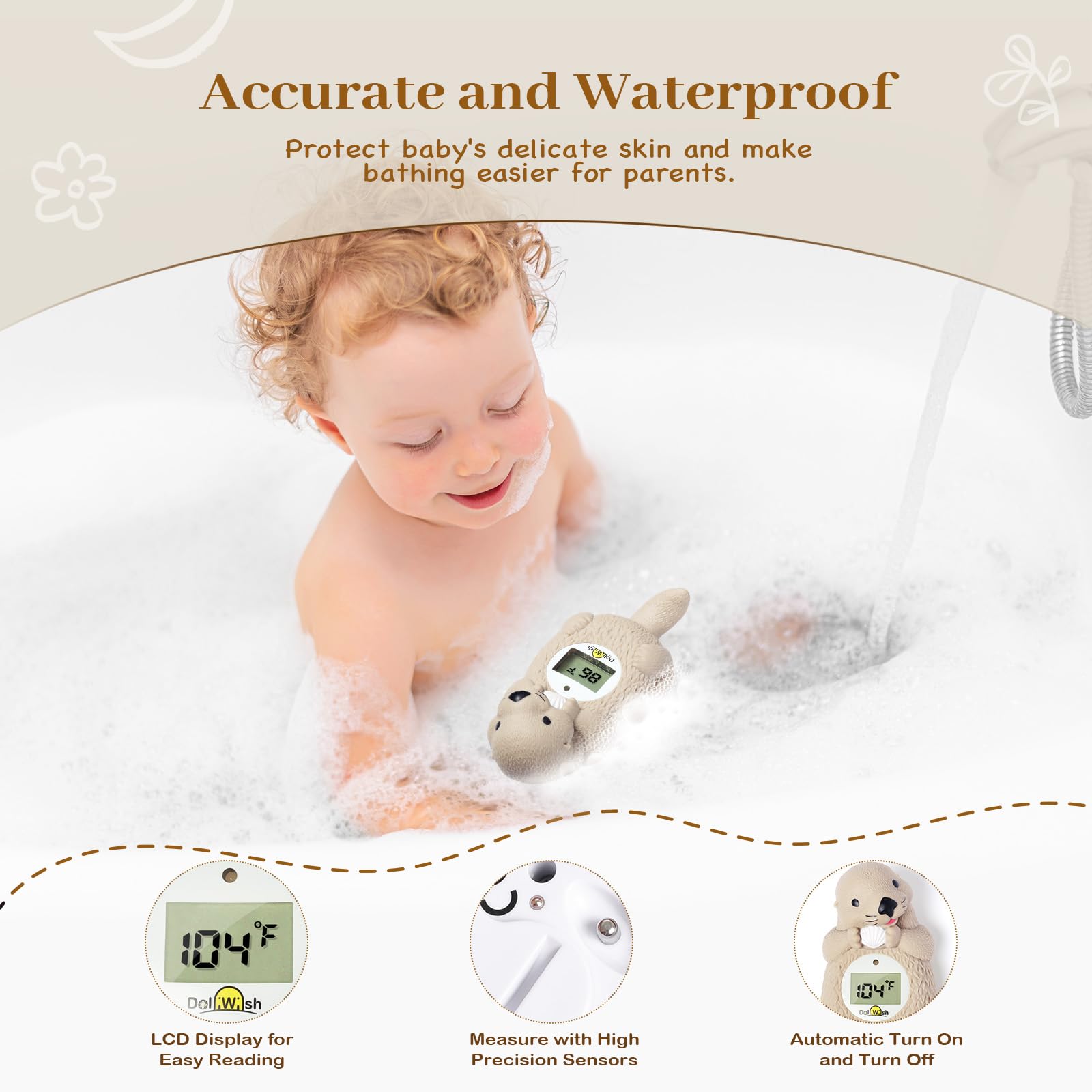 DoliWish detalle del material libre de BPA y superficie suave segura
