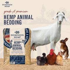 Primer plano de fibra de cáñamo DOMINION HEMP que muestra textura absorbente