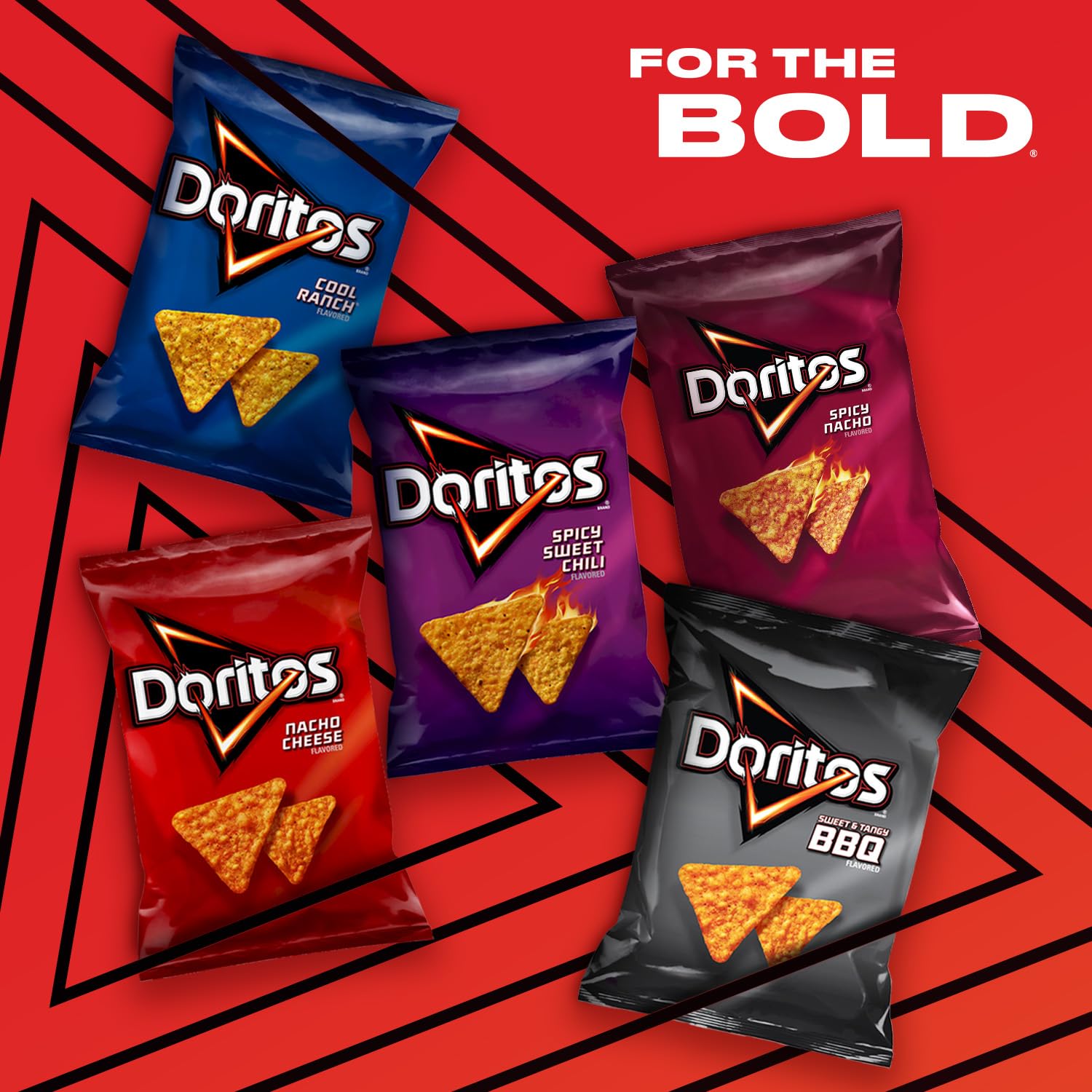 Doritos cool ranch open bag poured onto plate for easy serving