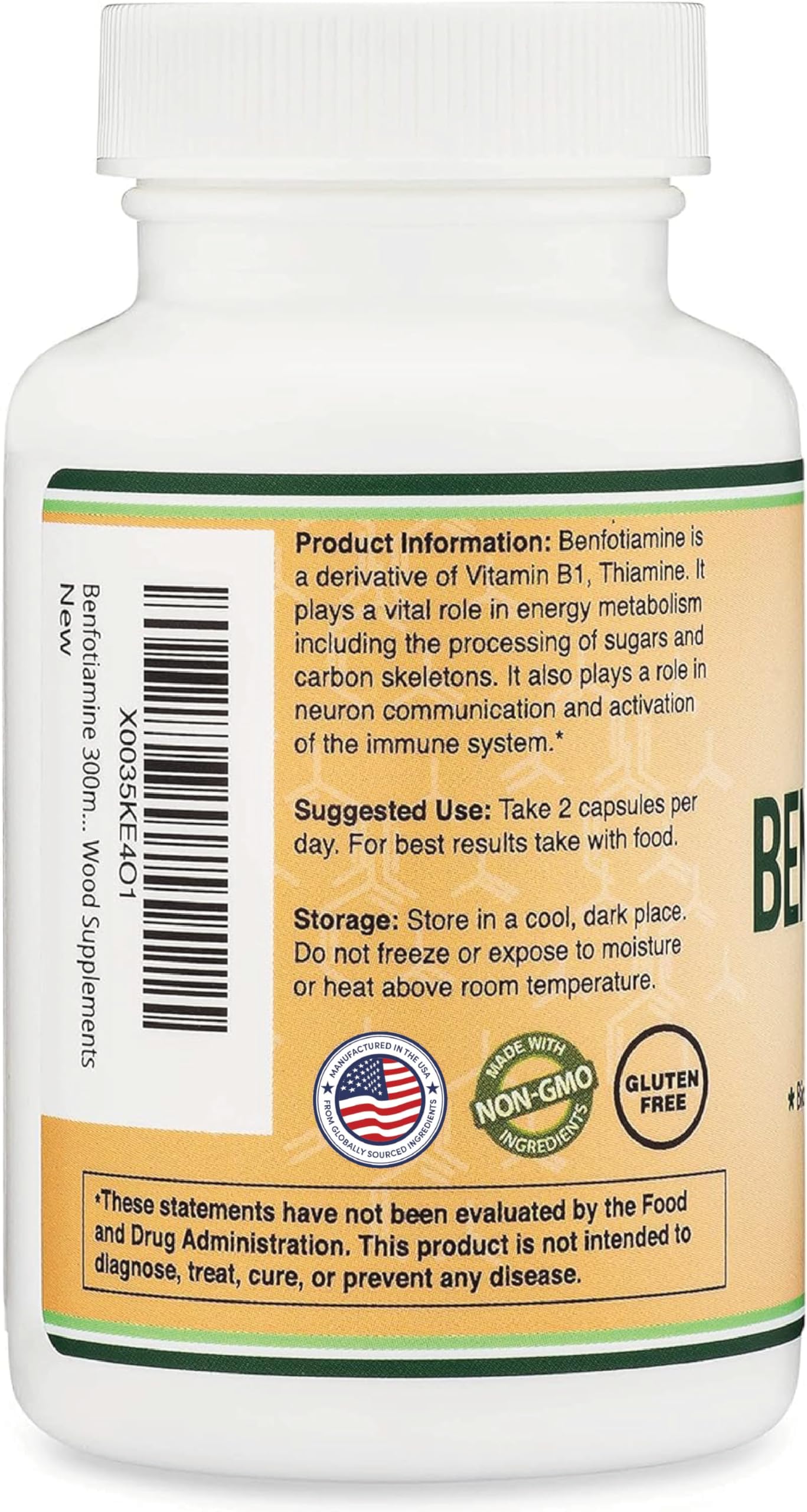 Double Wood Supplements cápsula abierta que revela textura y su formulación liposoluble
