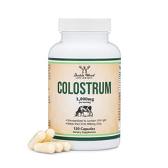 Double Wood Supplements envase frontal con etiqueta clara y ventajas