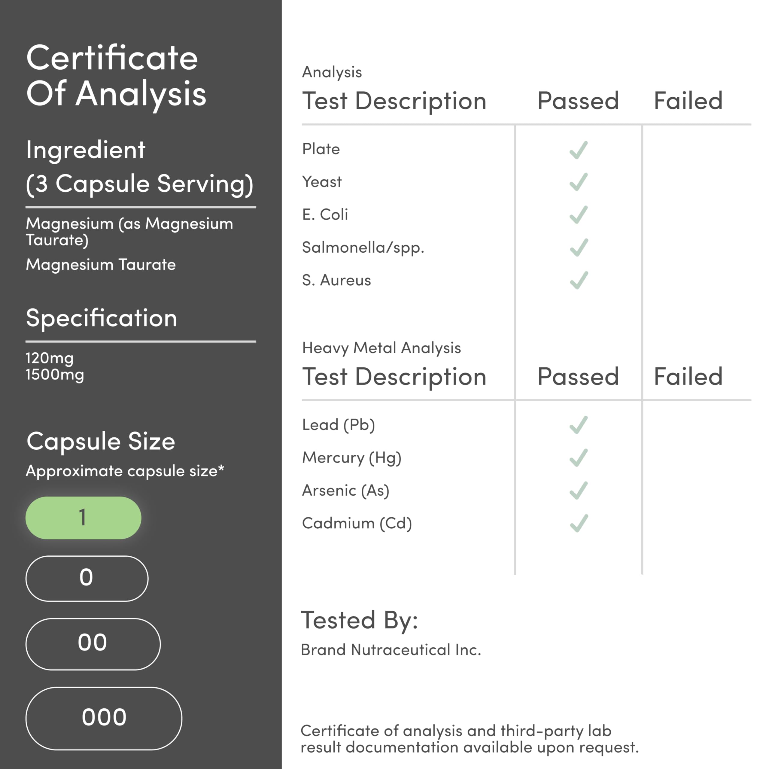 Double Wood etiqueta nutricional y certificaciones mostrando controles de calidad