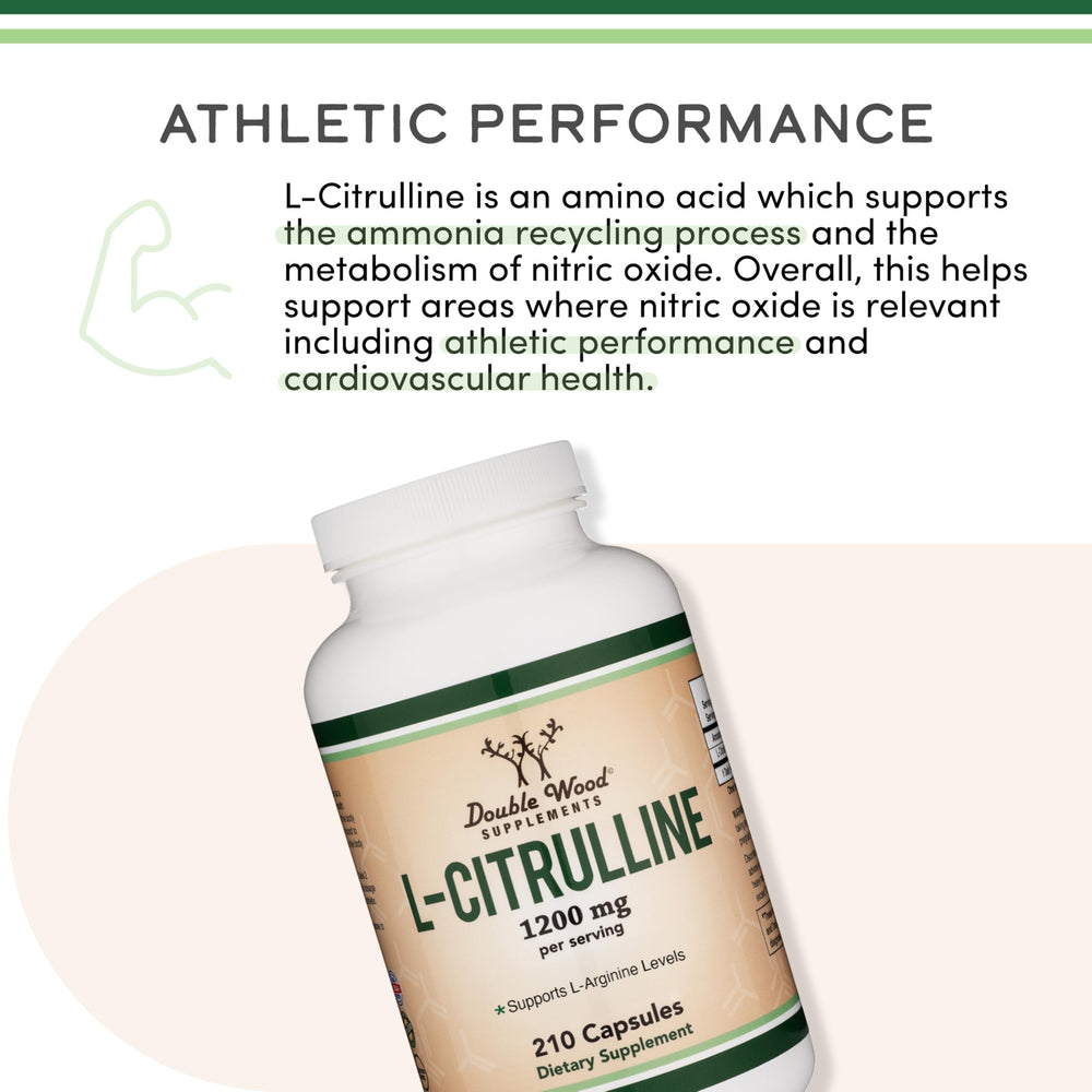 Double Wood Supplements etiqueta en primer plano con información de 1.200 mg y claridad de ingredientes