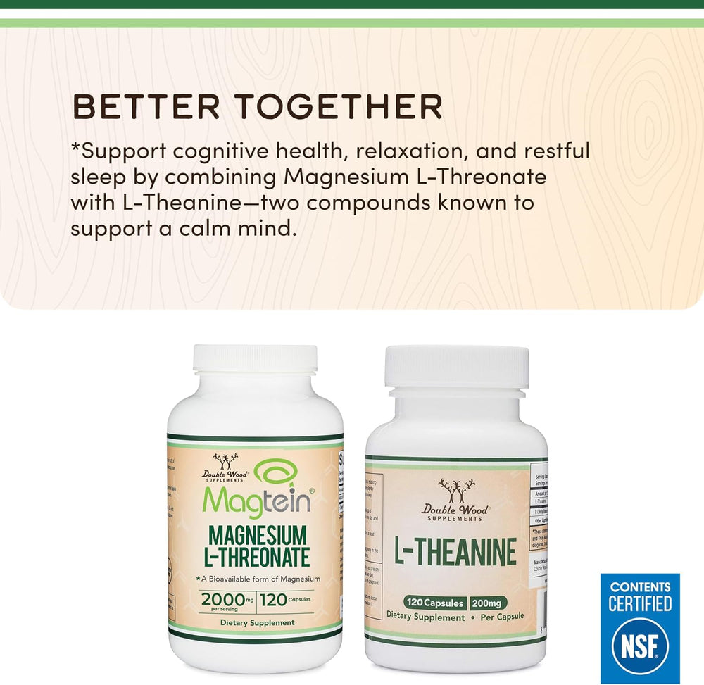 Double Wood gráfico comparativo de formas de magnesio y biodisponibilidad