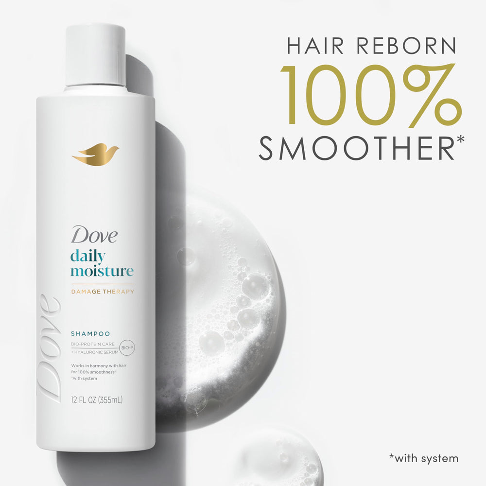 Dove detalle de etiqueta Pro-Moisture resaltando nutrición progresiva