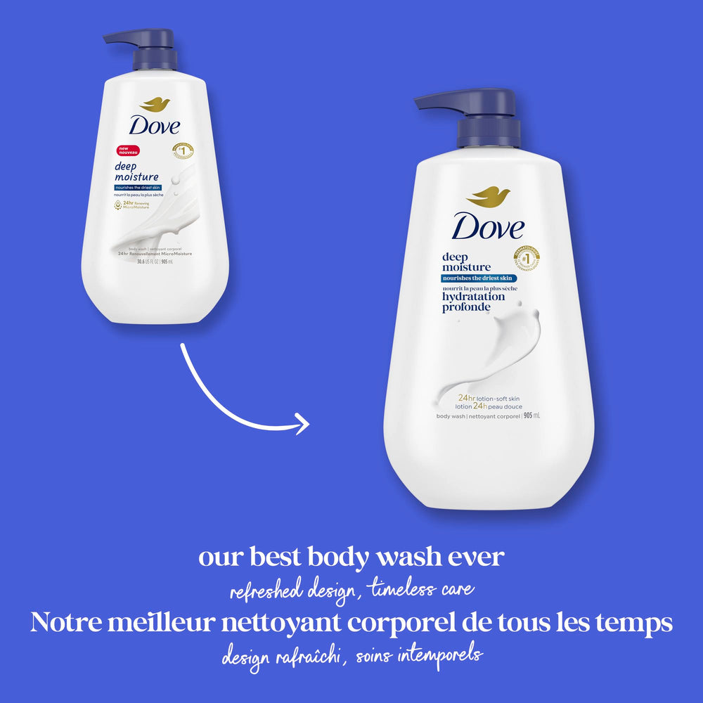 Dove en ambiente de baño relajante que transmite cuidado diario confiable