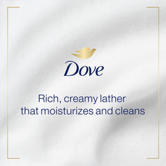 Dove recarga en dispensador en uso, facilita reposición rápida
