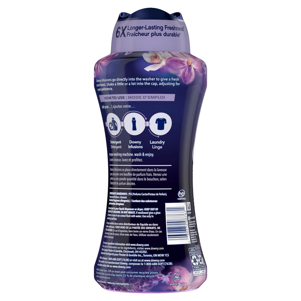 Escena de dormitorio con sábanas perfumadas Downy, beneficio: ambiente relajante