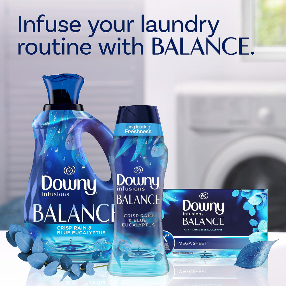 Downy información nutricional e ingredientes en el envase para tranquilidad del usuario