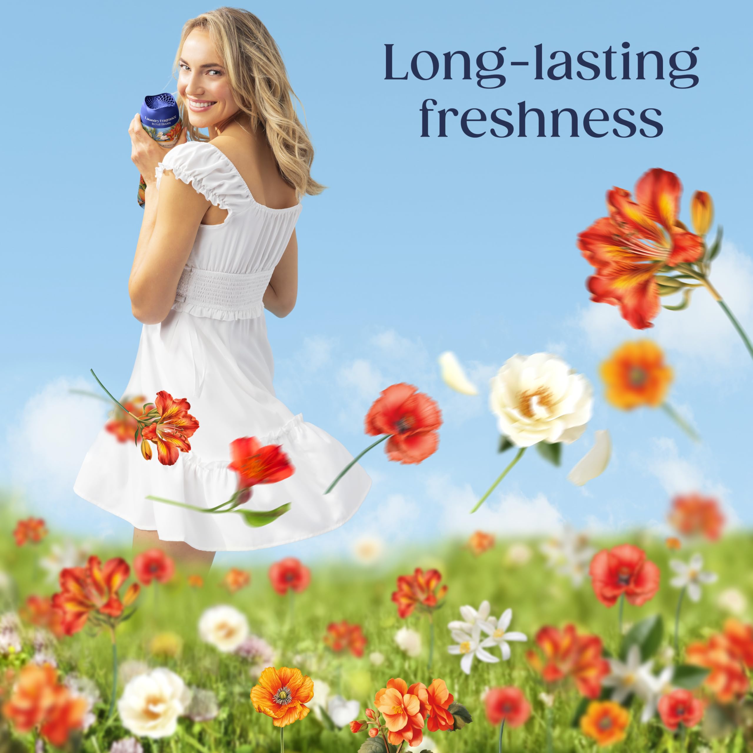 Downy frasco junto a una regla para comparar la capacidad 21.1 oz