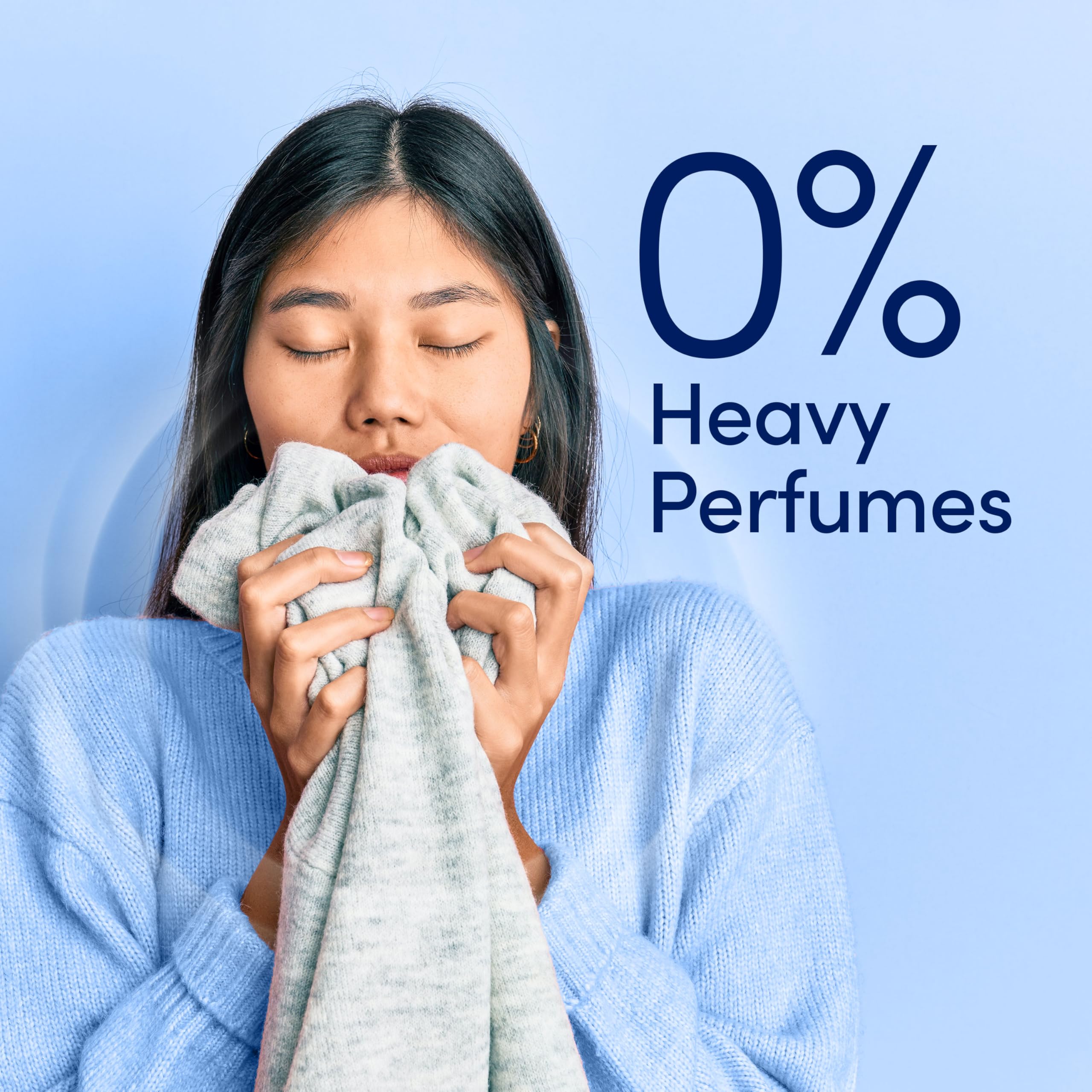 Downy perlas junto a una mano para apreciar el tamaño real