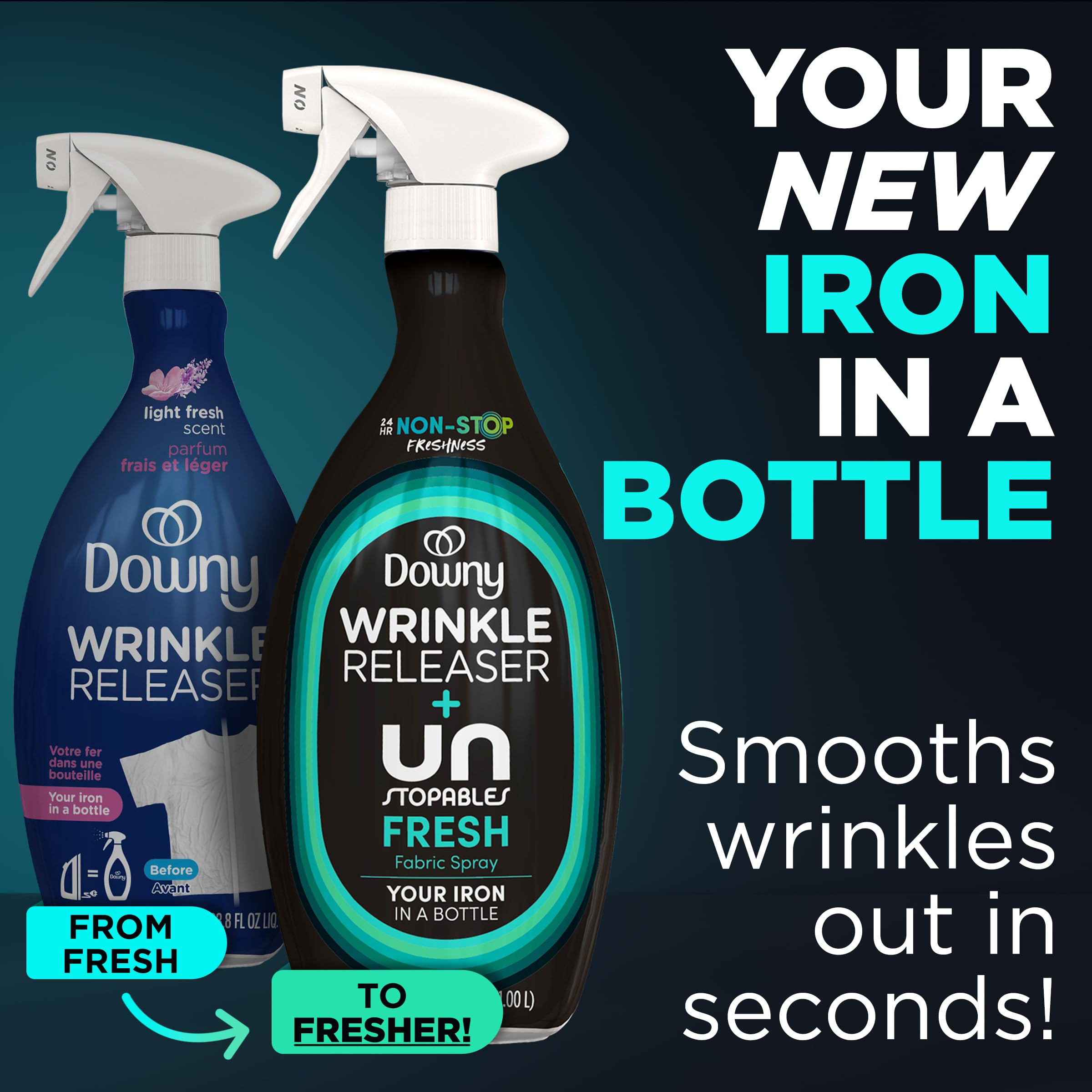 Downy detalle del gatillo pulverizador fácil de usar y control de rocío