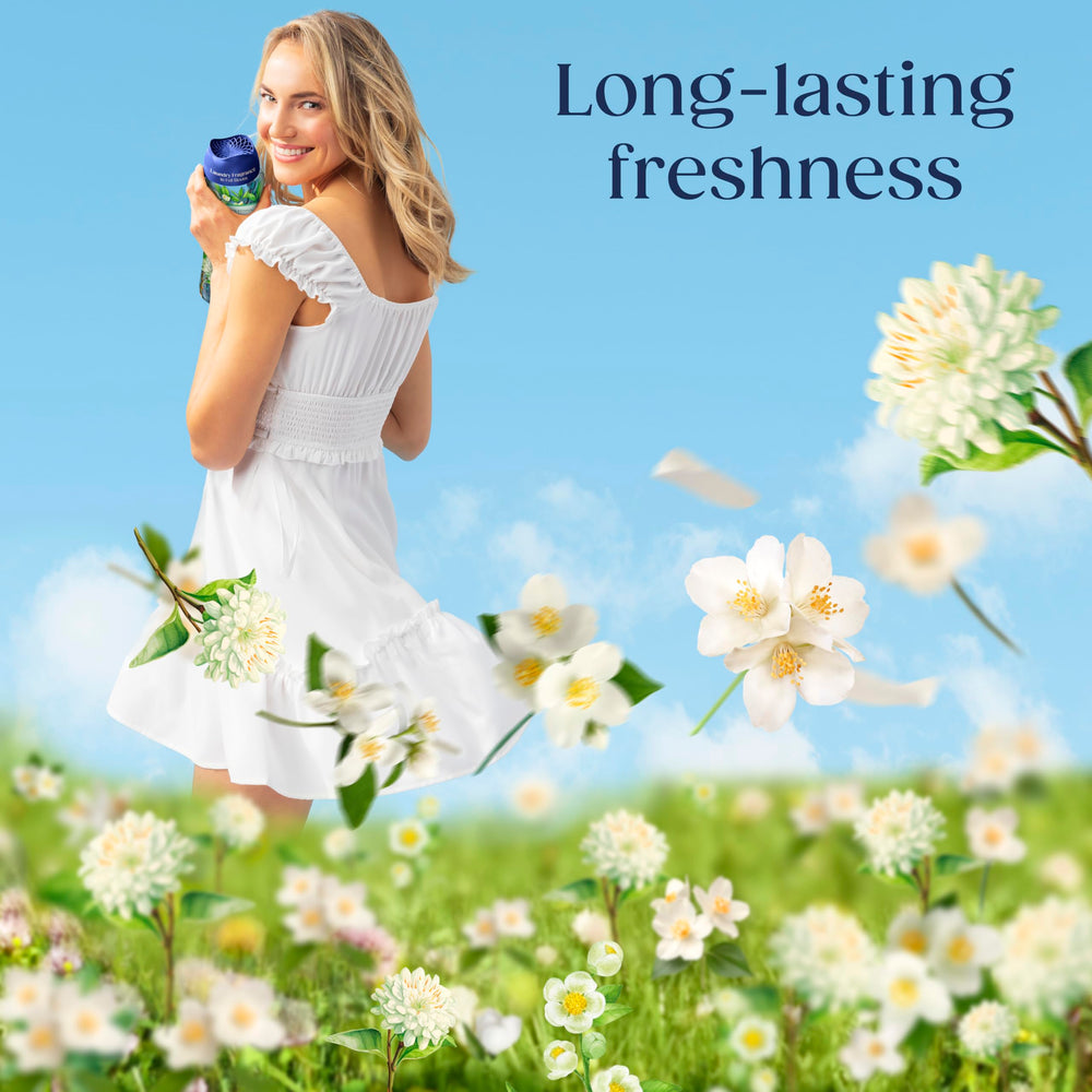 Downy ropa blanca recién lavada con aroma prolongado