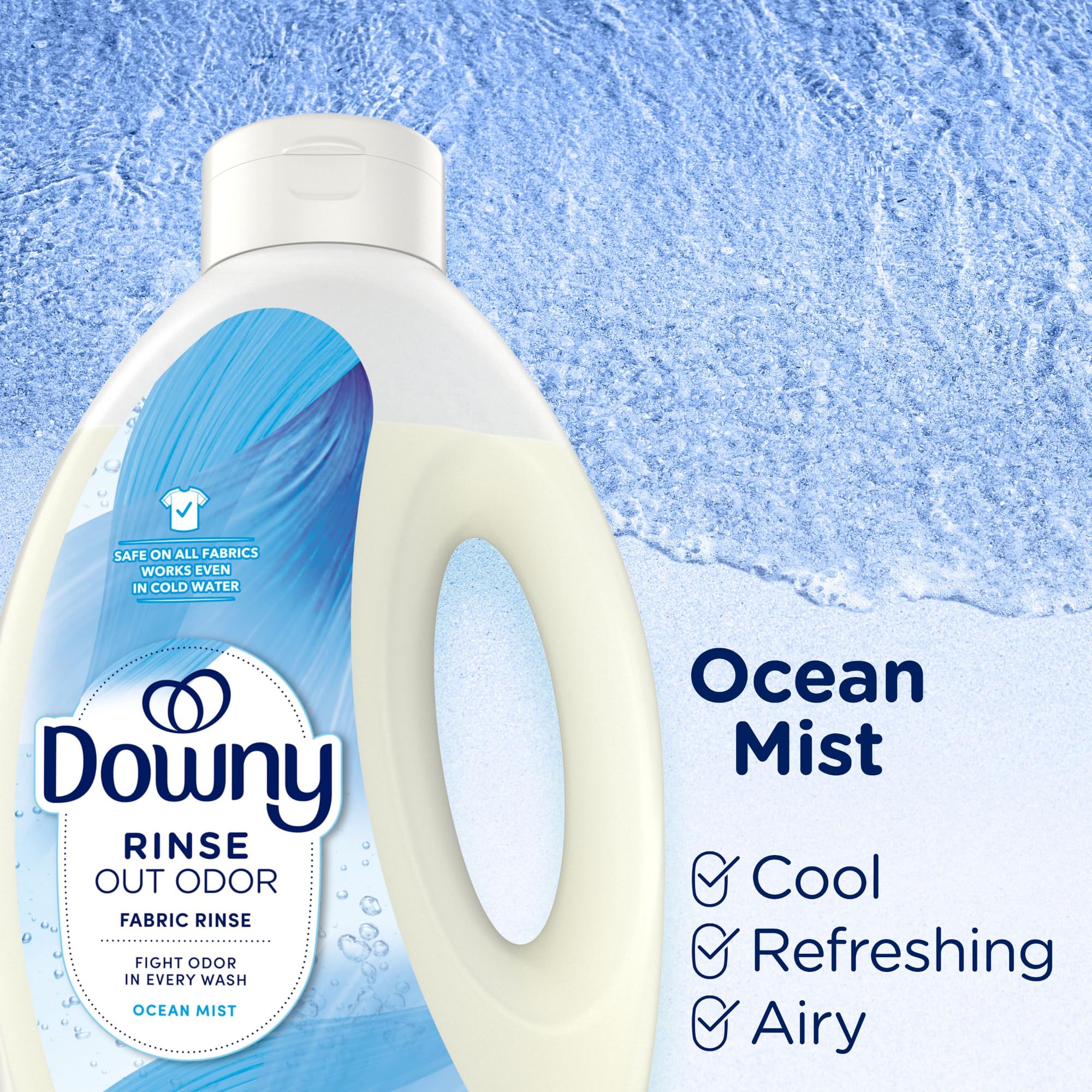 Downy Rinse ropa deportiva limpia y sin olores tras uso