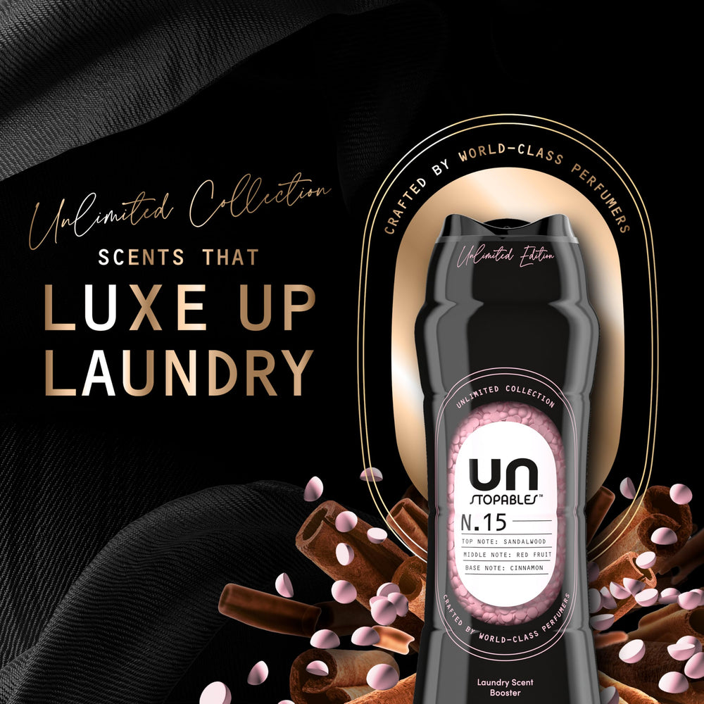 Downy Unstopables perlas en primer plano destacando su aroma concentrado