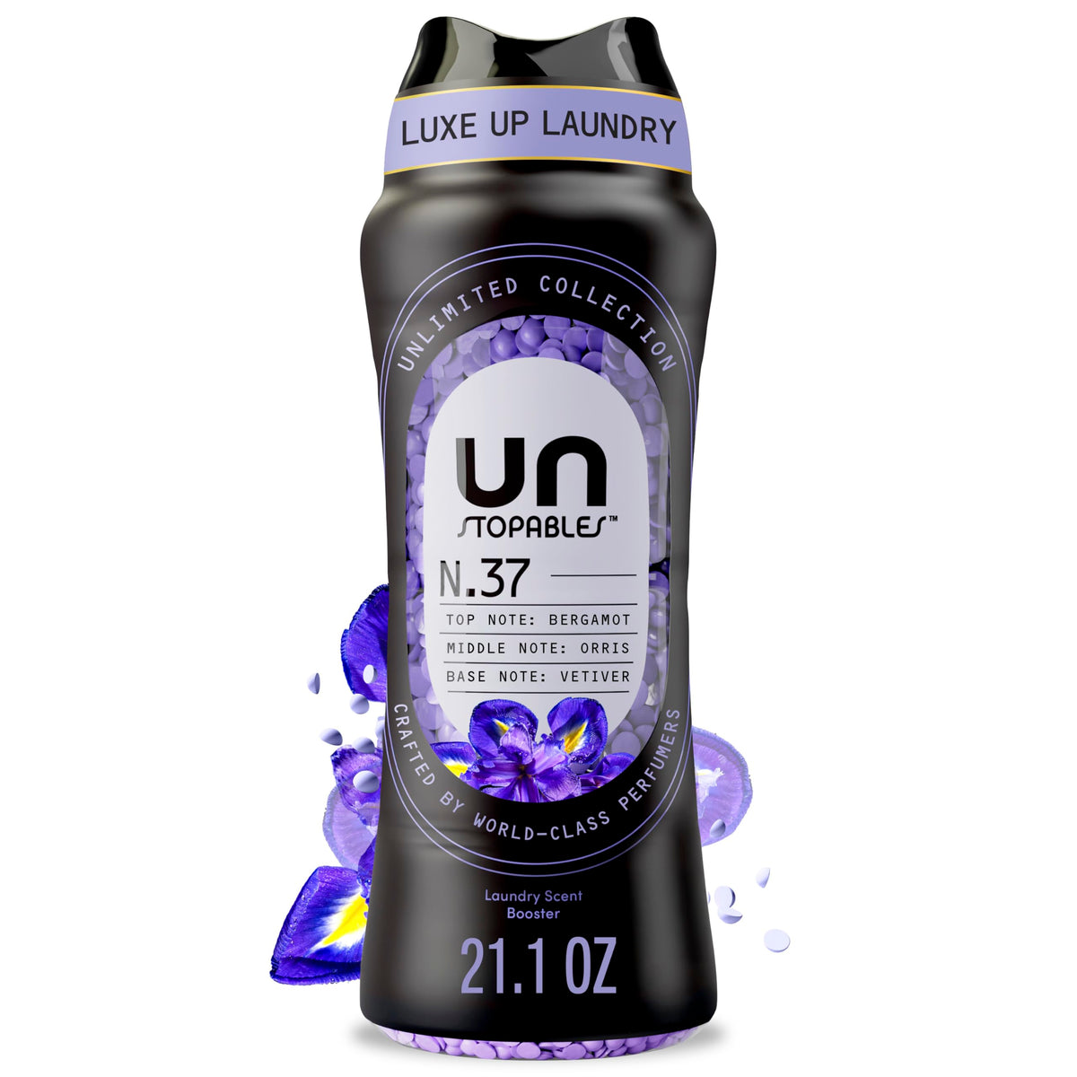 Downy Unstopables envase frontal mostrando color y diseño para identificar producto