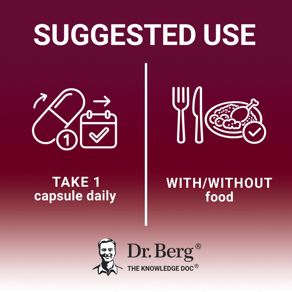 Dr. Berg ingredientes clave (vitamina D, selenio) para soporte integral
