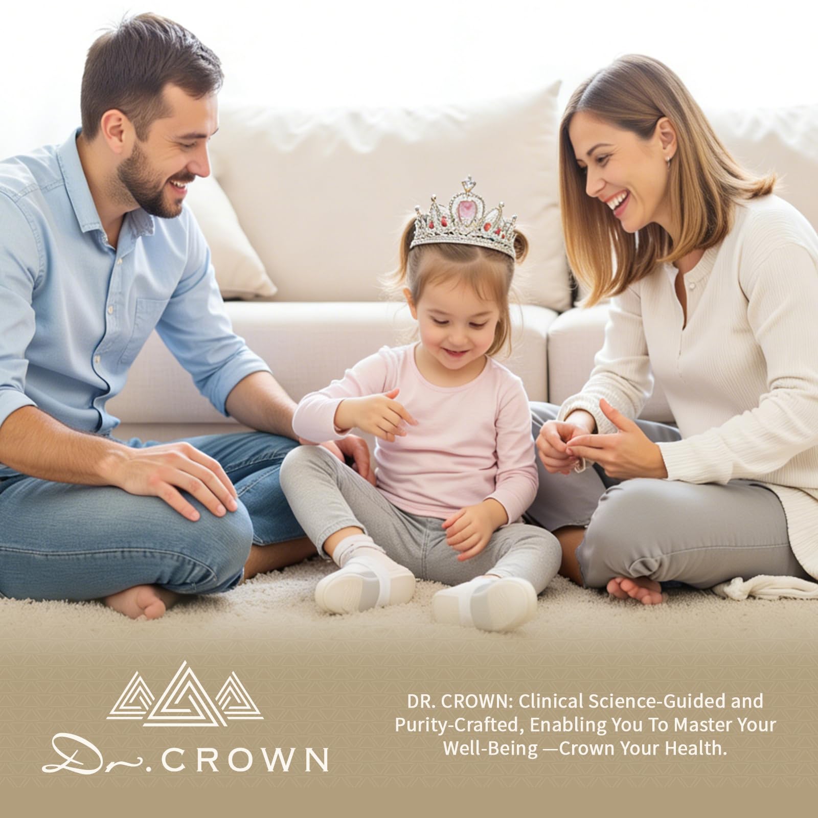 DR. CROWN persona activa integrando suplemento en estilo de vida
