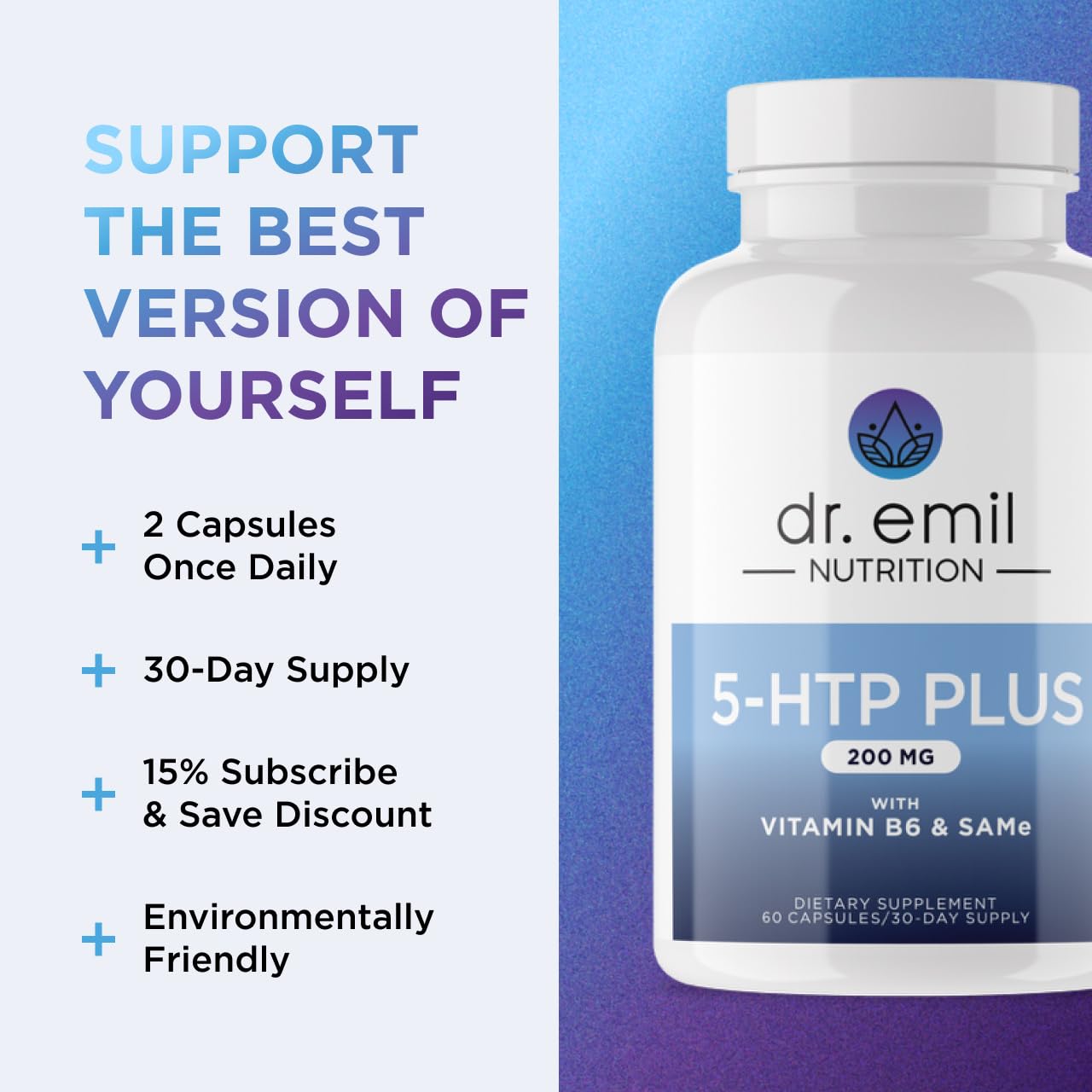 Dr. Emil etiqueta informativa legible con ingredientes y beneficios
