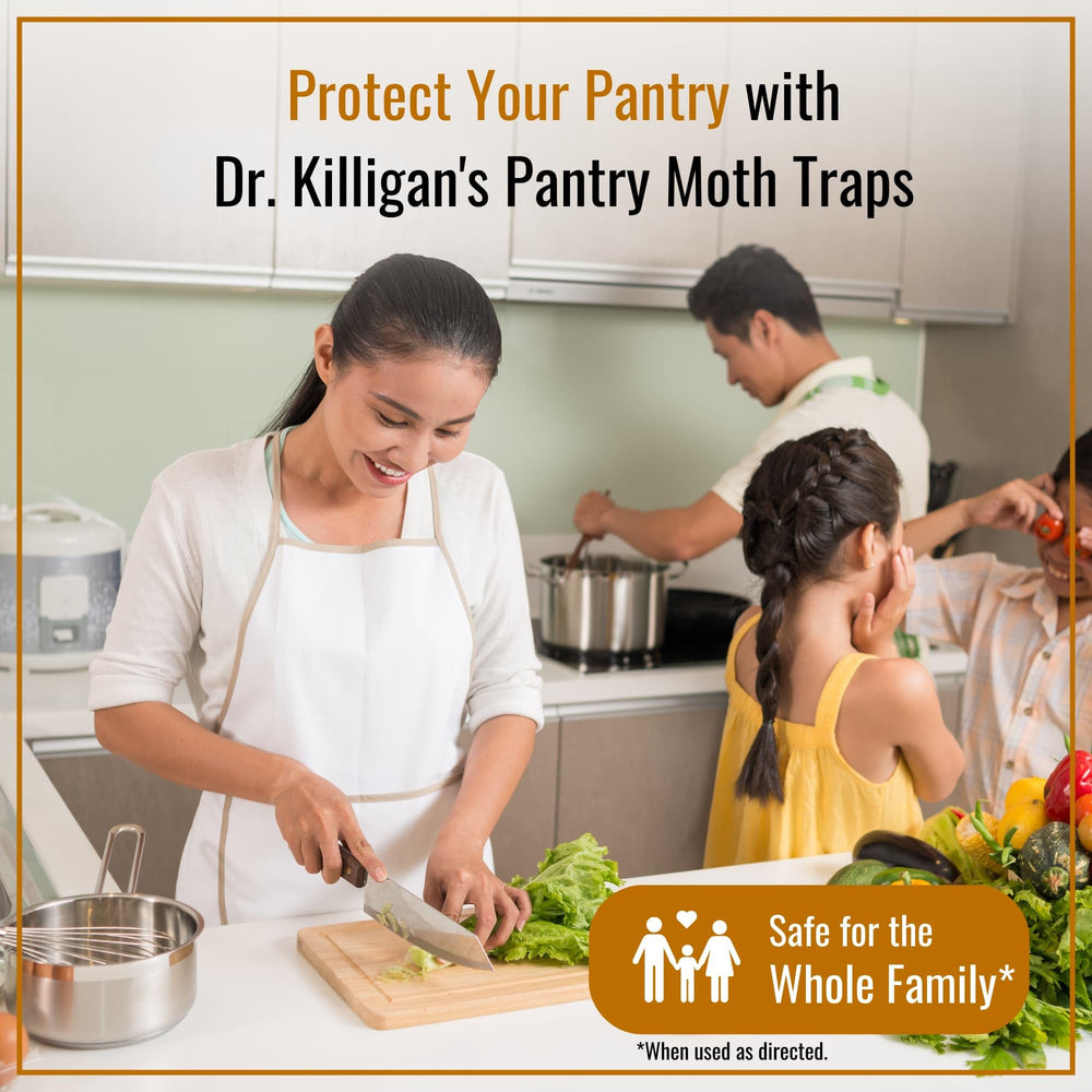 Dr. Killigan's trampa junto a lata para comparar tamaño y evaluar colocación