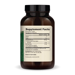 Dr. Mercola tabletas verdes mostrando textura y fácil de tragar para mejor absorción