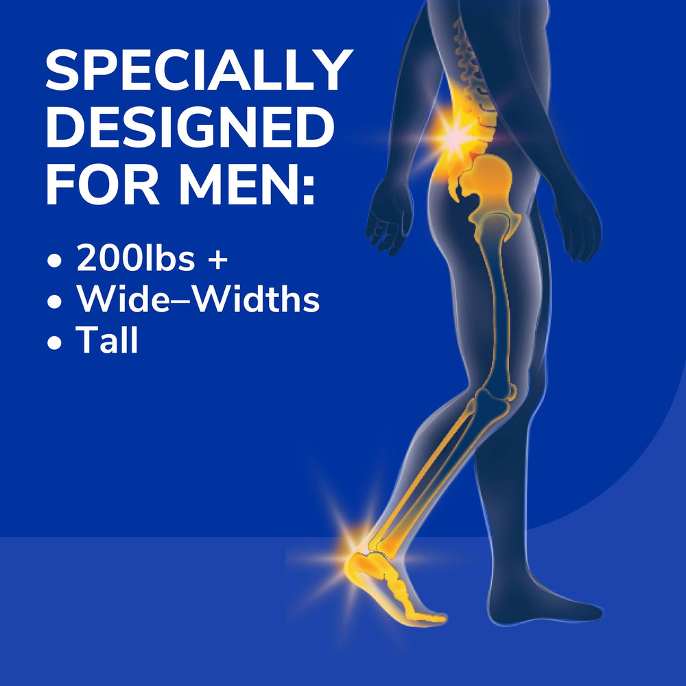 Dr. Scholl's primer plano del acolchado del talón que amortigua impactos
