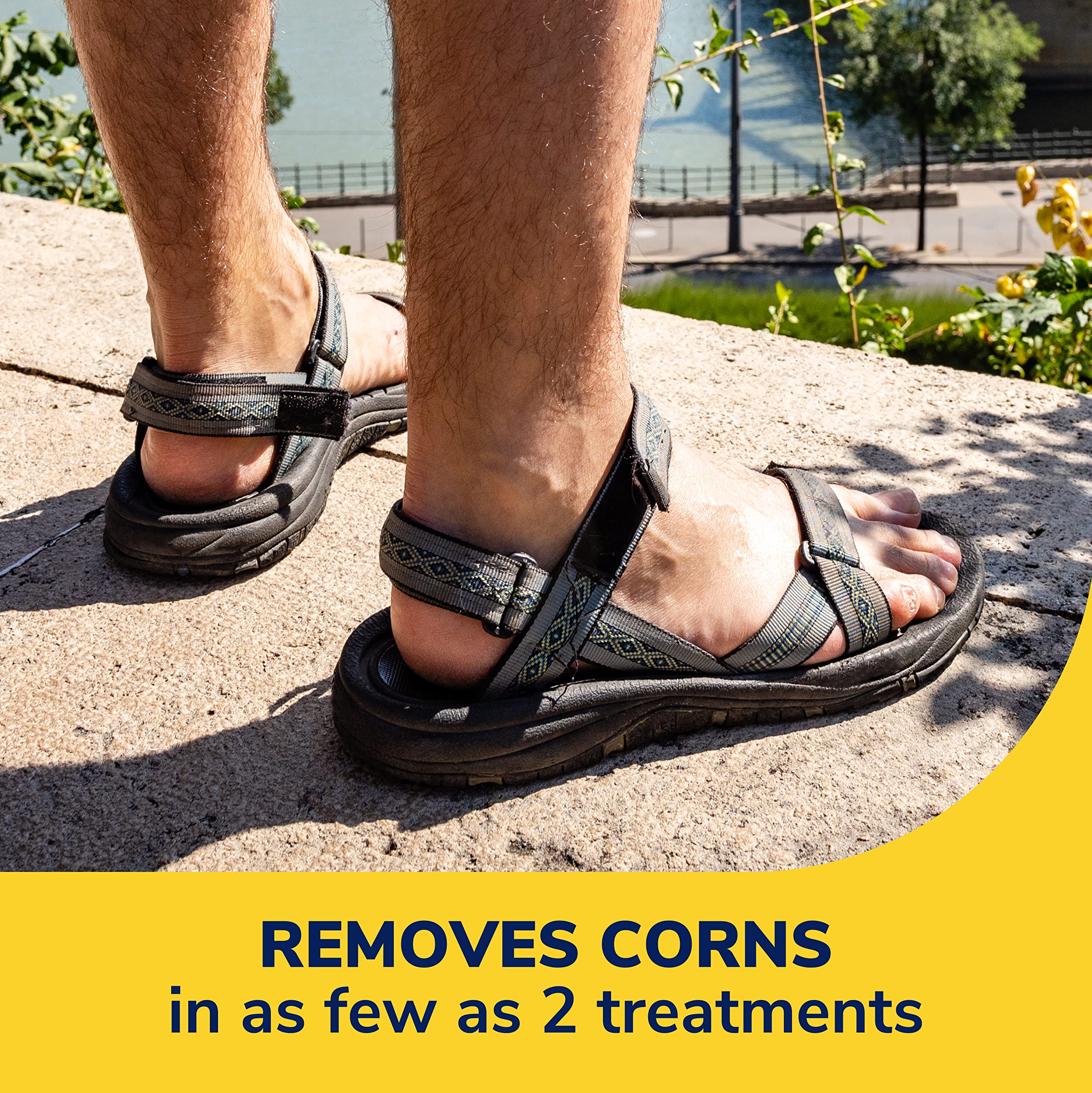 Dr. Scholl's parche en contexto lifestyle dentro de un zapato cómodo