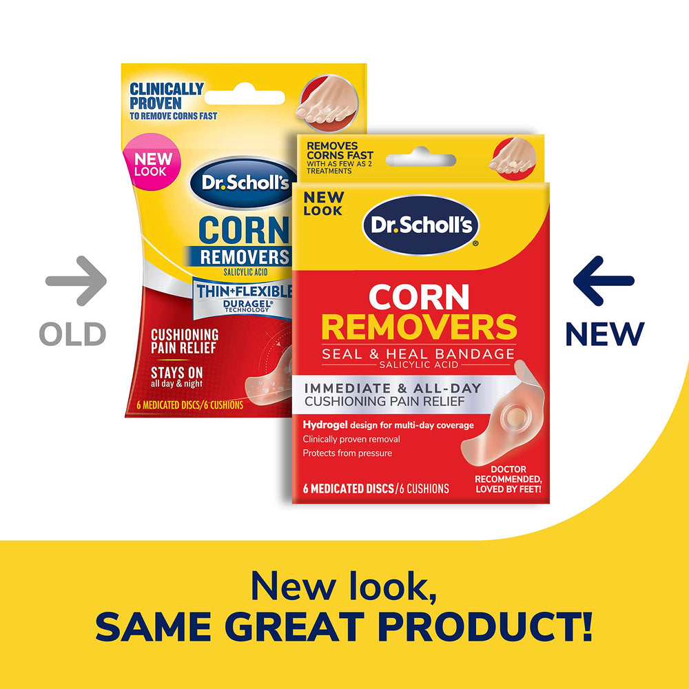 Dr. Scholl's primer plano del hidrogel que amortigua y protege el callo