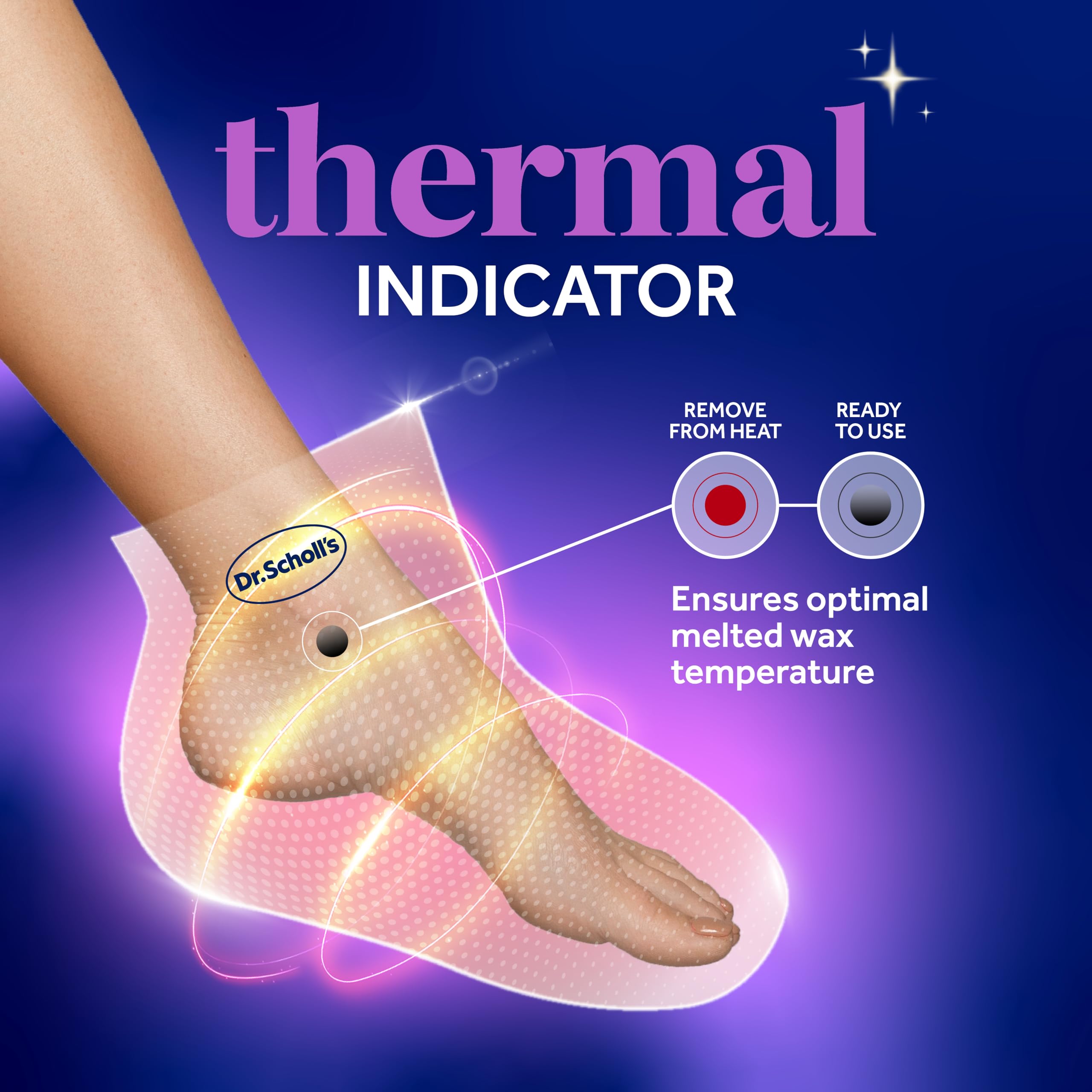 Dr. Scholl's vista superior de la mascarilla abierta y reutilizable