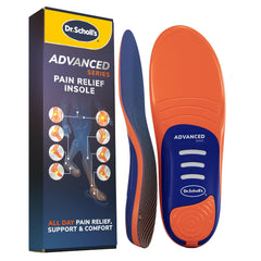 Dr. Scholl's planta frontal mostrando diseño y soporte para mayor confort