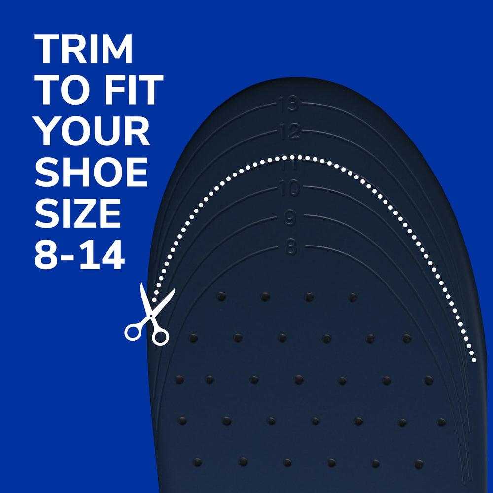 Dr. Scholl's plantilla con líneas de recorte para ajustar a la talla del zapato