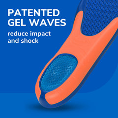 Dr. Scholl's plantilla recortada ajustada a la forma del zapato para mejor ajuste