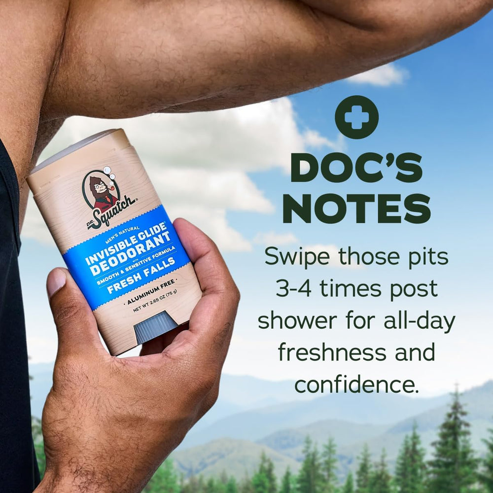 Dr. Squatch acercamiento a notas aromáticas y ingredientes naturales que refrescan
