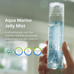 Dr.Althea textura gel en mano que muestra absorción ligera