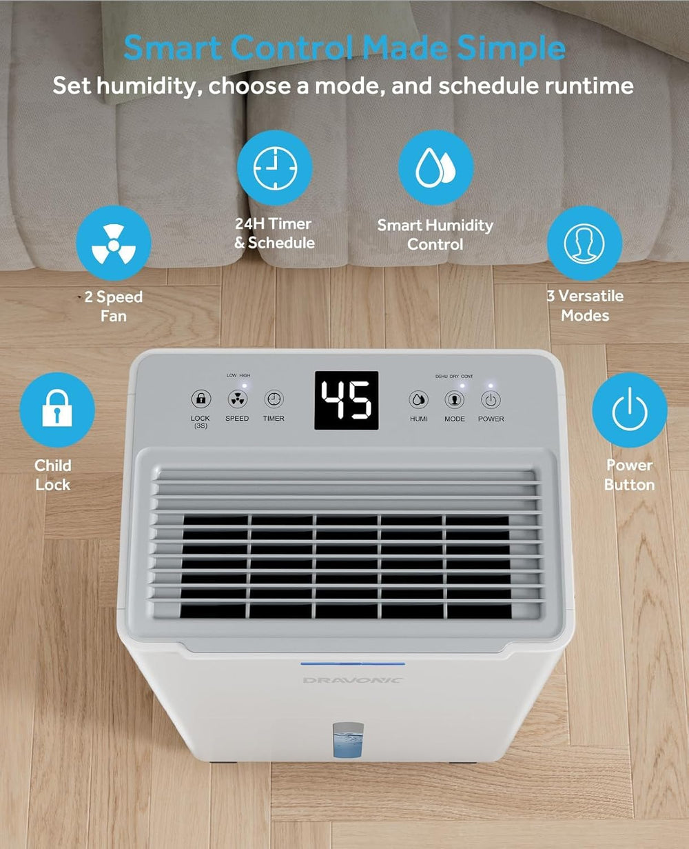 Dravonic instalado en sótano para mantener espacios secos y confortables