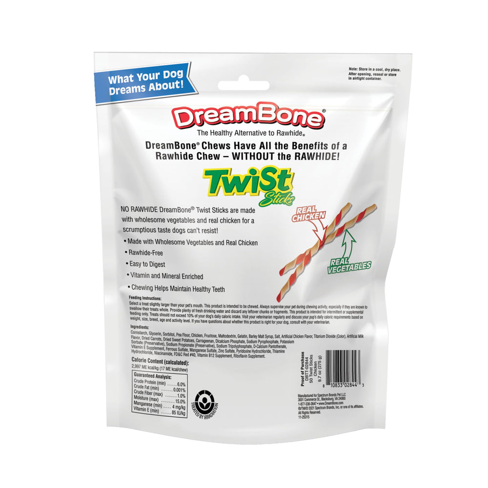 DreamBone textura en espiral que favorece masticación duradera