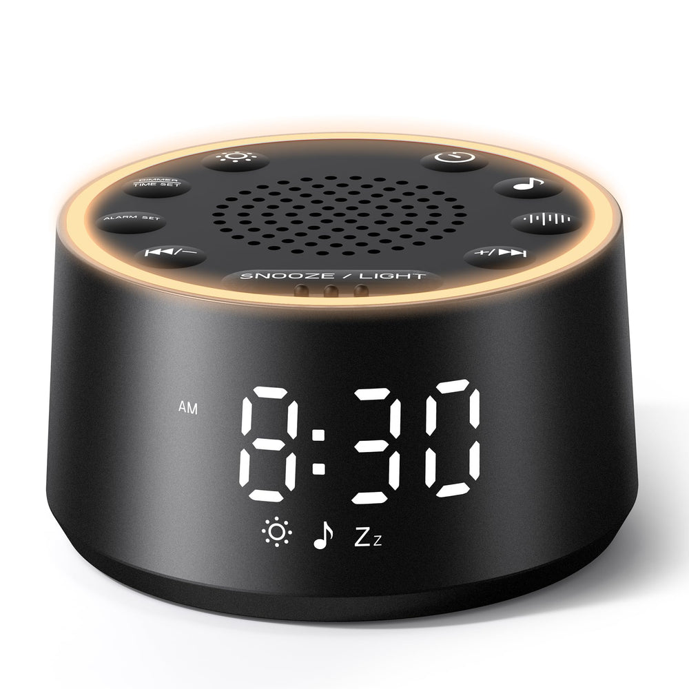 Dreamegg D1 Nova vista frontal mostrando reloj y diseño compacto, favorece descanso