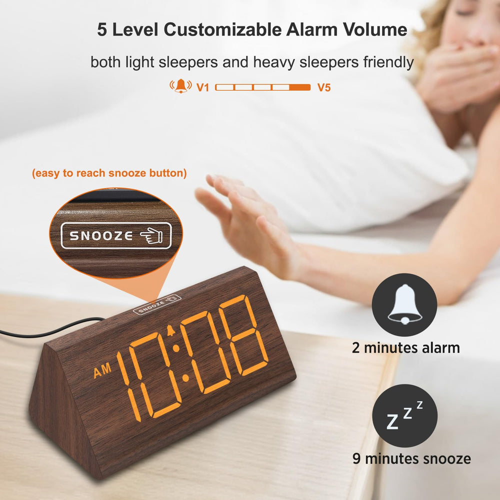 DreamSky botón snooze en la parte superior facilita repetición