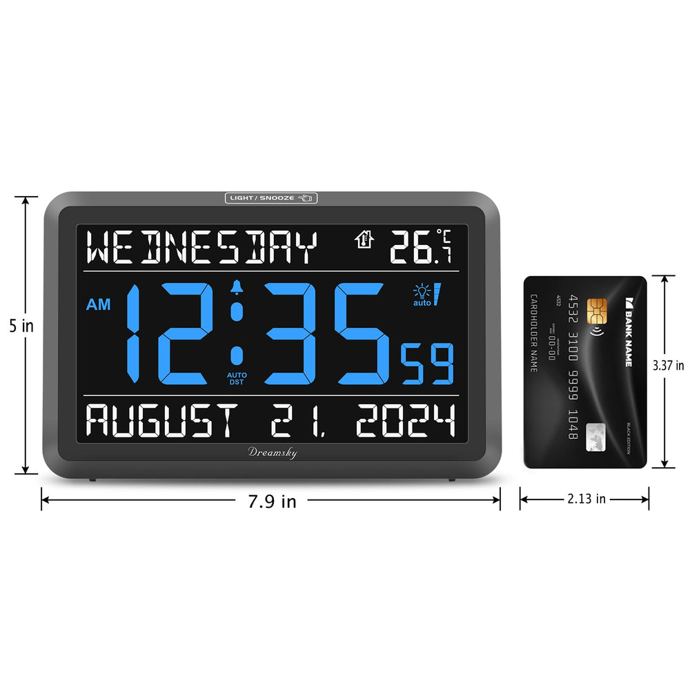 DreamSky reloj en sala de estar como elemento funcional y decorativo