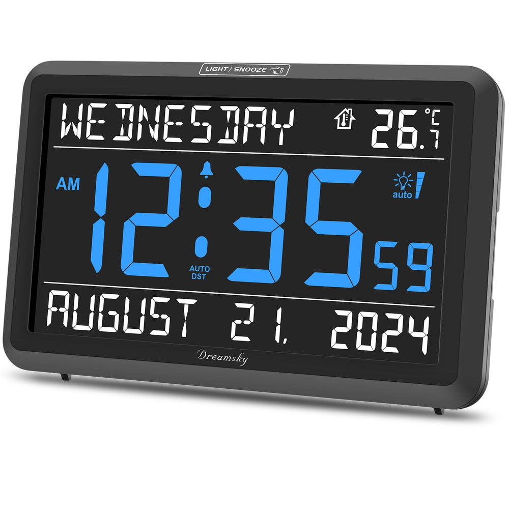 DreamSky frontal con pantalla grande y lectura clara desde lejos
