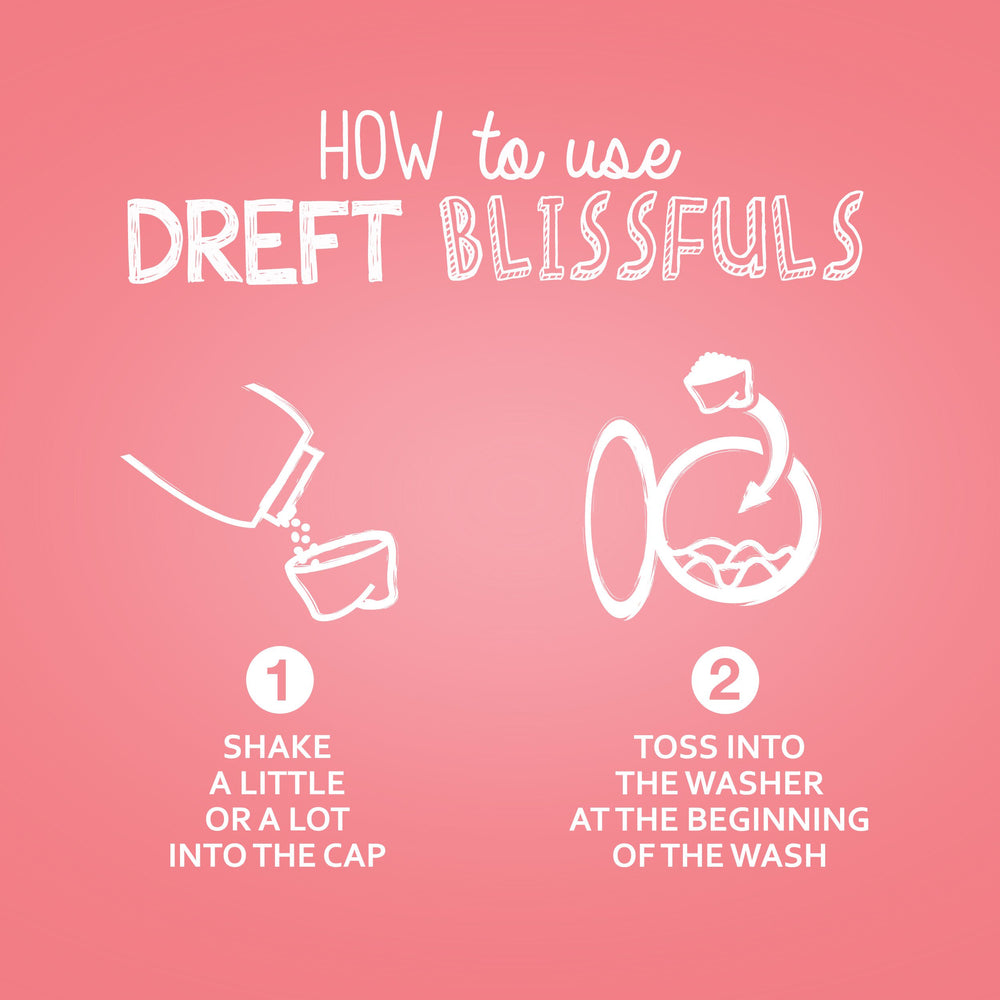 Dreft Blissfuls en escena de cuarto de bebé aportando frescura