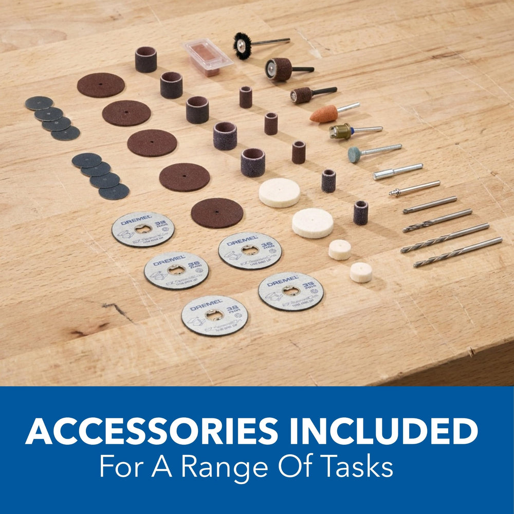 Dremel 4300 estuche con todos los componentes para transporte ordenado