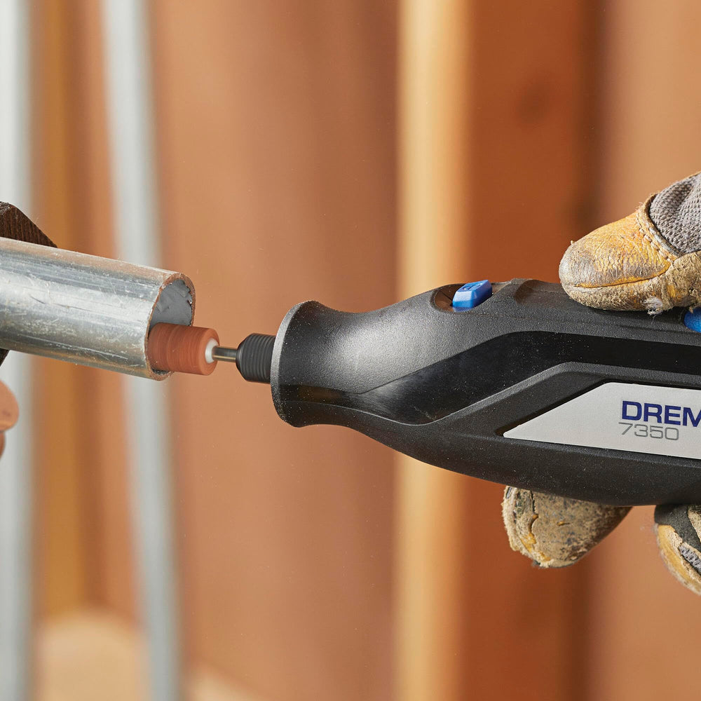 Dremel accesorios sobre regla para comparar tamaño y facilidad de elección