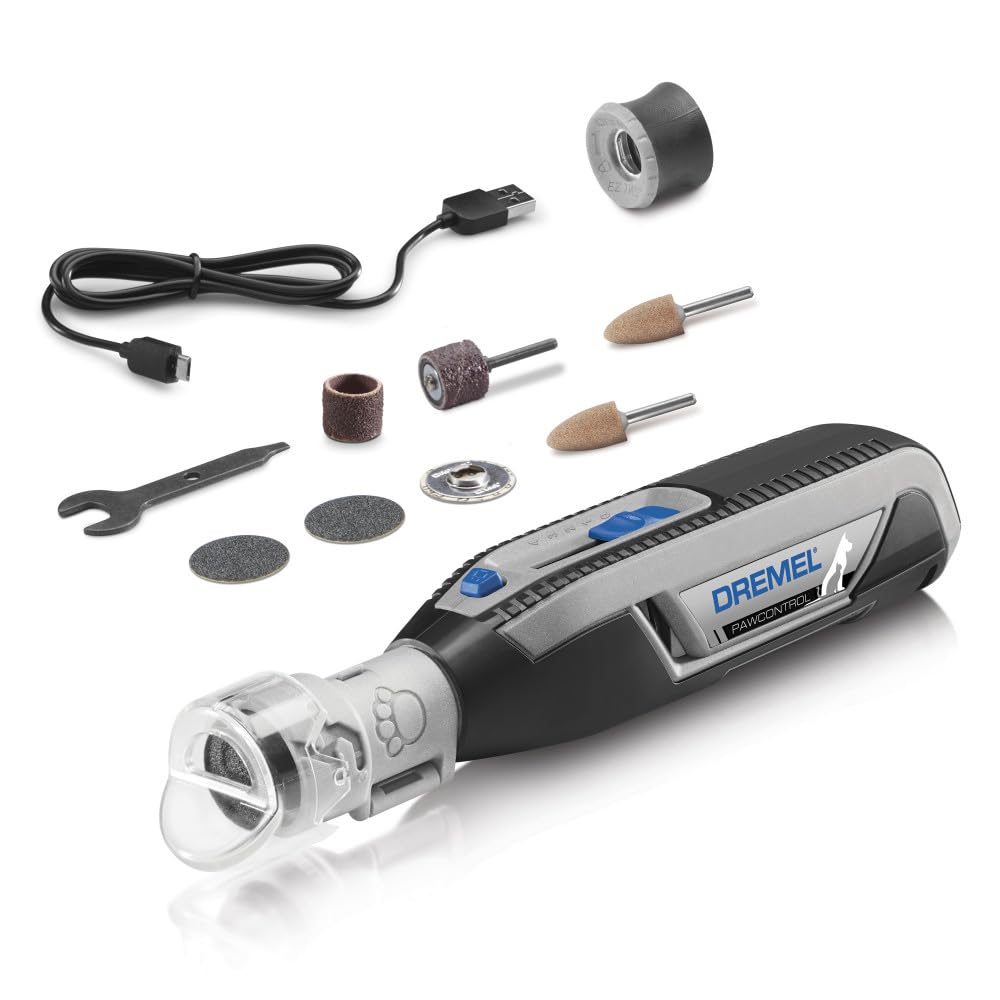 Dremel PawControl 7760-PET vista frontal con empuñadura cómoda y control preciso